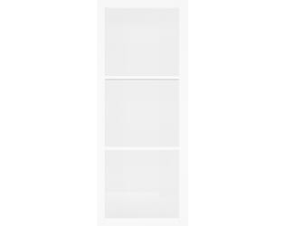 Camden White - Clear Glass Internal Doors