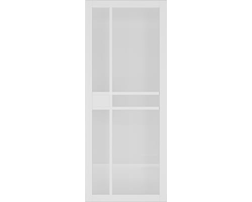 Dalston White - Clear Glass Internal Doors
