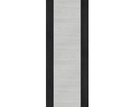Architectural Flush Light Grey Ash with Dark Grey Edges - Prefinished Internal Doors