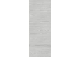 1981mm x 838mm x 44mm (33") FD30 Deanta Architectural Flush Light Grey Ash with Horizontal Inlay - Prefinished Internal Door