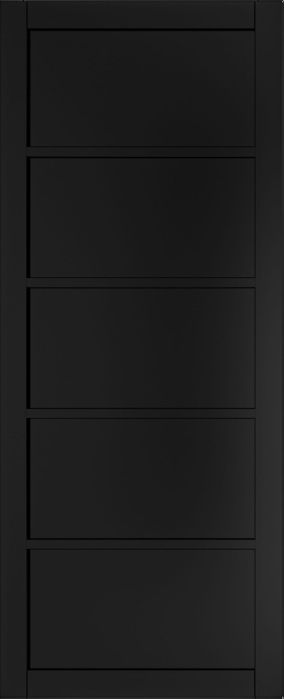 Shoreditch Black Prefinished Internal Doors