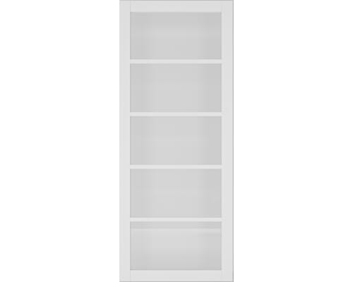 Shoreditch White - Clear Glass Internal Doors