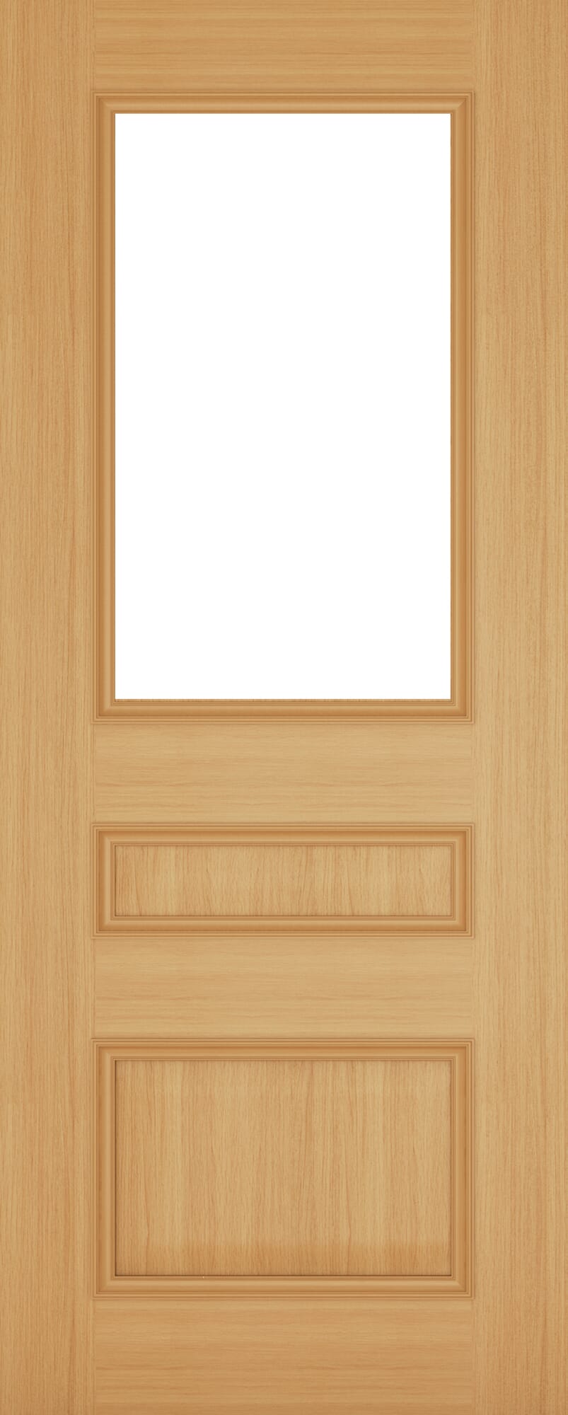Windsor Oak Bevelled Glazed - Prefinished Internal Doors