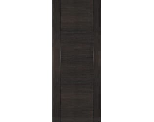 Montreal Dark Grey Ash - Prefinished Fire Door