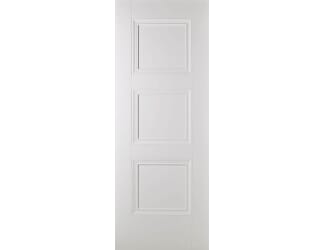 Amsterdam White 3 Panel Internal Doors