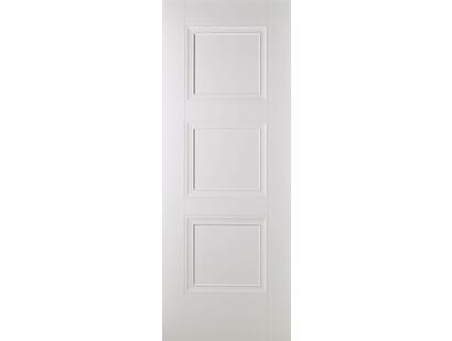 Amsterdam White 3 Panel Internal Doors Image