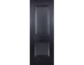 Arnhem Black 2 Panel Internal Doors