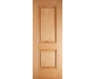 Arnhem Oak 2 Panel - Pre-Finished Fire Door