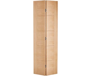 Vancouver Oak Internal Folding Doors