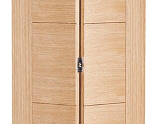 762x1981x35mm (30") Vancouver Oak Bifold Door