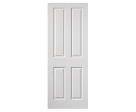 1981mm x 711mm x 35mm (28") White Grain Canterbury Door