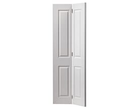 Canterbury White Grained Bi-Fold Internal Doors