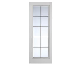 White Decima Glazed Internal Doors