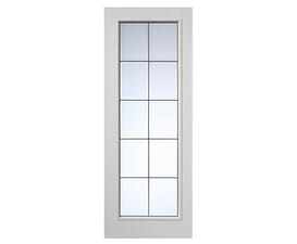 White Decima Glazed Internal Doors