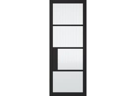 686x1981x35mm (27") Chelsea Reeded Glazed Door