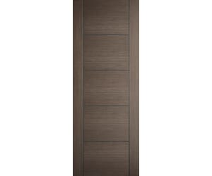 Vancouver Choco Grey Pre-Finished Fire Door
