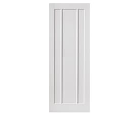 1981mm x 686mm x 44mm (27") FD30 White Jamaica Door