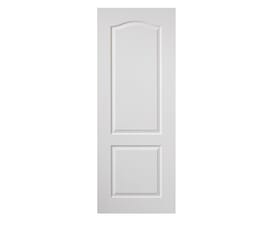 2040mm x 726mm x 40mm  White Grained Classique   Door