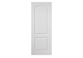 2040mm x 826mm x 40mm  White Grained Classique   Door