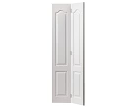 Classique White Grained Bi-Fold Internal Doors