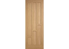 726 x 2040x40mm Coventry Oak 6 Panel Door
