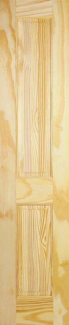 1981x457x35mm 2 Panel Clear Pine Internal Doors