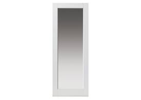 1981mm x 762mm x 44mm (30") FD30 White Tobago Glazed Door