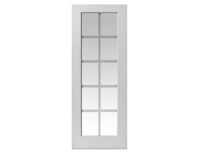White Decca Glazed Internal Doors