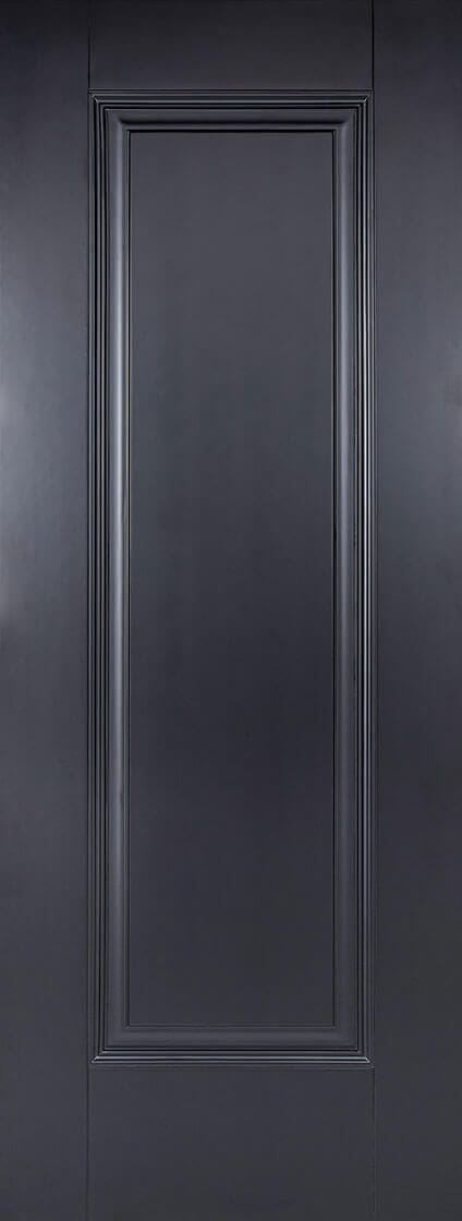 Eindhoven Black 1 Panel Internal Doors