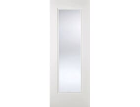 Eindhoven 1 Light - Clear Glass White Internal Doors