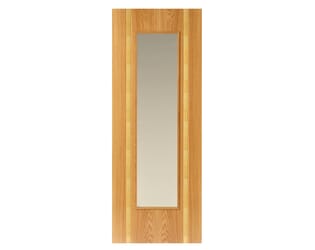 Oak Rhodesia Glazed - Prefinished Internal Doors