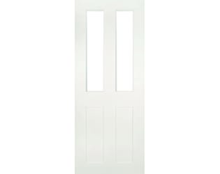 Eton Glazed 4 Panel White Internal Doors