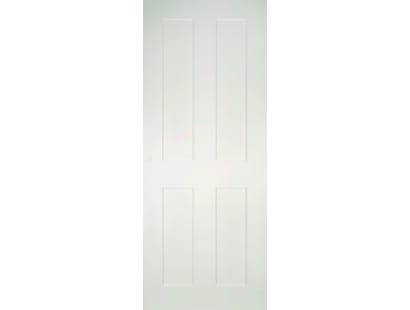 Eton 4 Panel Flat White Internal Doors Image