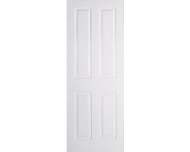 Textured 4 Panel Internal White Doors