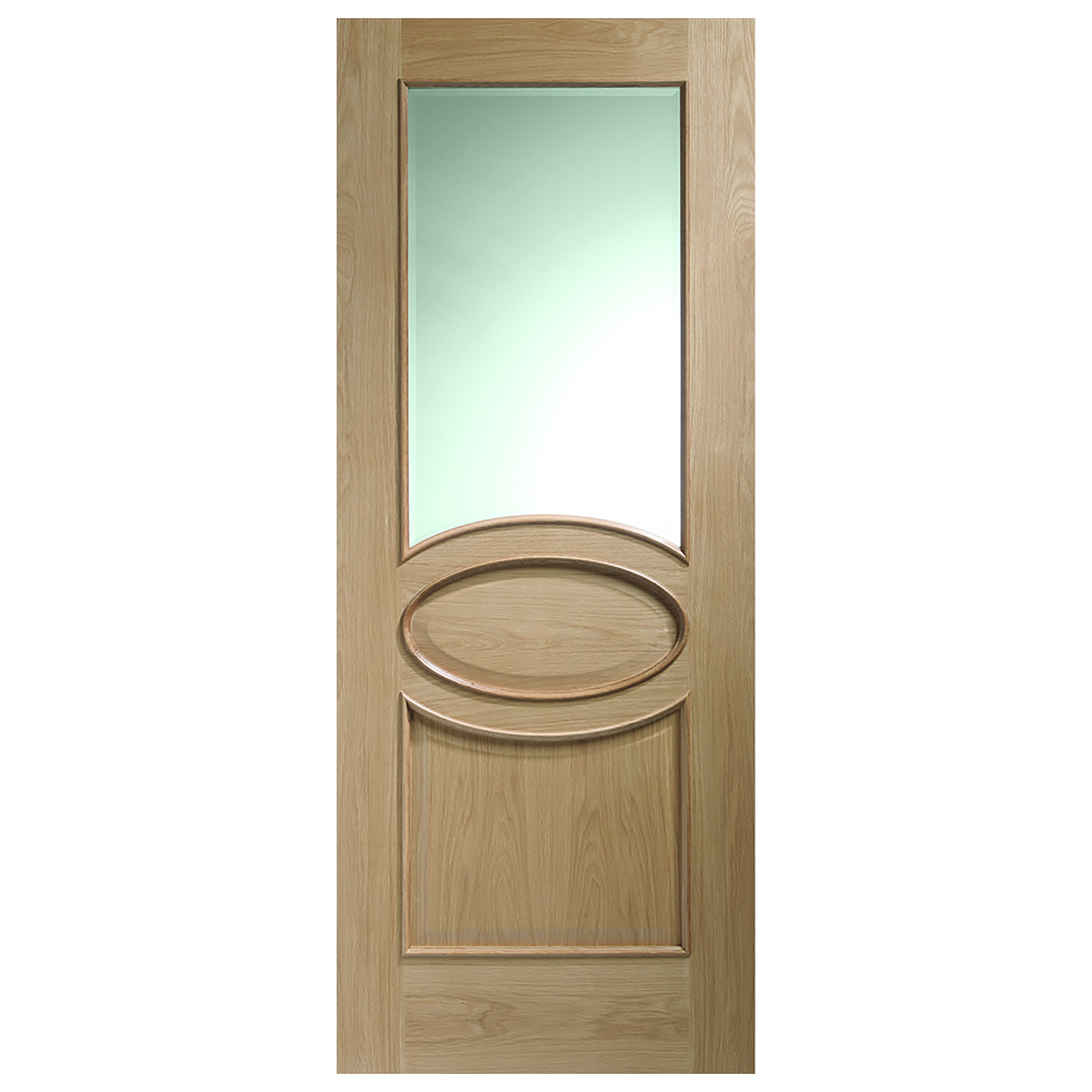 Calabria Oak RM2S Clear Glazed Internal Doors