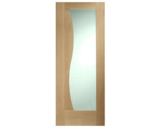 Emilia Oak Clear Glazed   Internal Doors