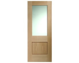 Piacenza Oak Clear Glazed   Internal Doors