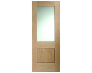 Piacenza Oak Clear Glazed   Internal Doors