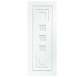 Altino White - Clear Glass Internal Doors