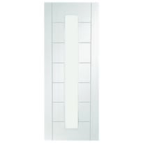 Palermo White 1 Light Glazed Door Image