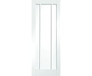 Worcester White - Clear Glass Internal Doors