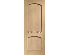 XL Louis Oak - Raised Mouldings Fire Door