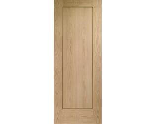 Pattern 10 Oak Fire Door