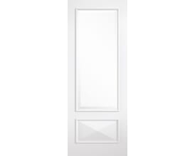 Knightsbridge White - Clear Glass Internal Doors