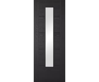Vancouver Black Glazed Laminate Internal Doors