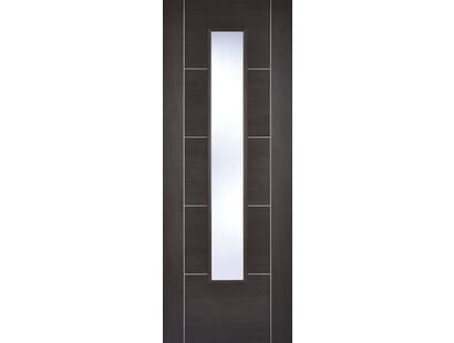 Vancouver Dark Grey Glazed Laminate Internal Doors Image