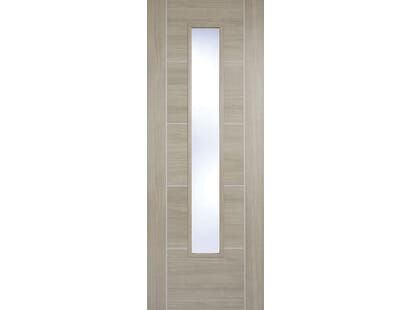 Vancouver Light Grey Glazed Laminate Internal Doors Image