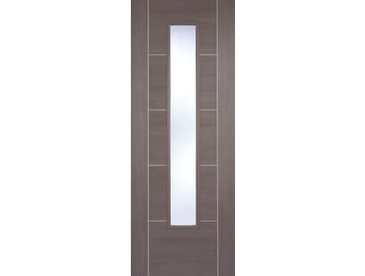 Vancouver Medium Grey Glazed Laminate Internal Doors Image