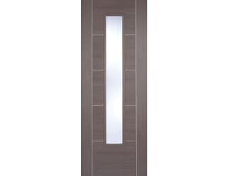 Vancouver Medium Grey Glazed Laminate Internal Doors