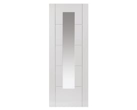 White Emral Glazed Internal Doors